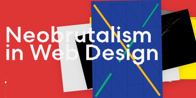 Необрутализм в веб-дизайне