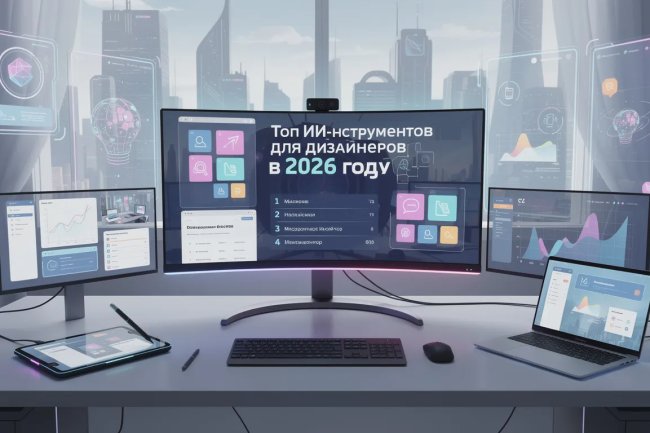 Топ-10 ИИ инструментов для дизайнера в 2026 году